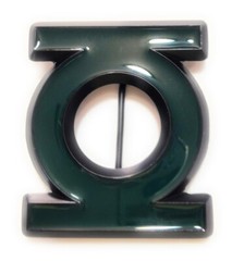 GREEN LANTERN LOGO CLASSIC METAL BELT BUCKLE Justice league society comic con