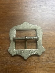 VTG Solid Brass Belt Buckle Men&rsquo;s Pin Belt Buckles Fits For 2&Prime; inch Belt
