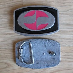 Split belt buckle (choice colors)
