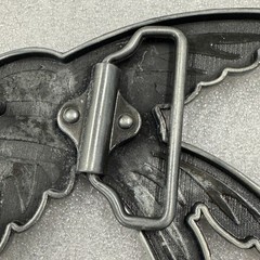 Black Bird Belt Buckle Swallow Flying Wings Metal Western Cowboy Biker