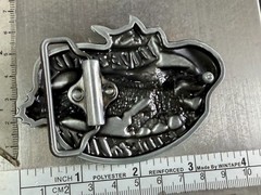 LIVE to RIDE, RIDE to LIVE Patriotic Eagle USA Motorcycle Bikers Belt Buckle