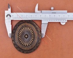 Retro Brass Western Indian Art Flower Cowboy Leather Belt Buckle Fit 40mm Belt