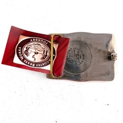 Handlin Family Crest Belt Buckle Anacortes Brass Works