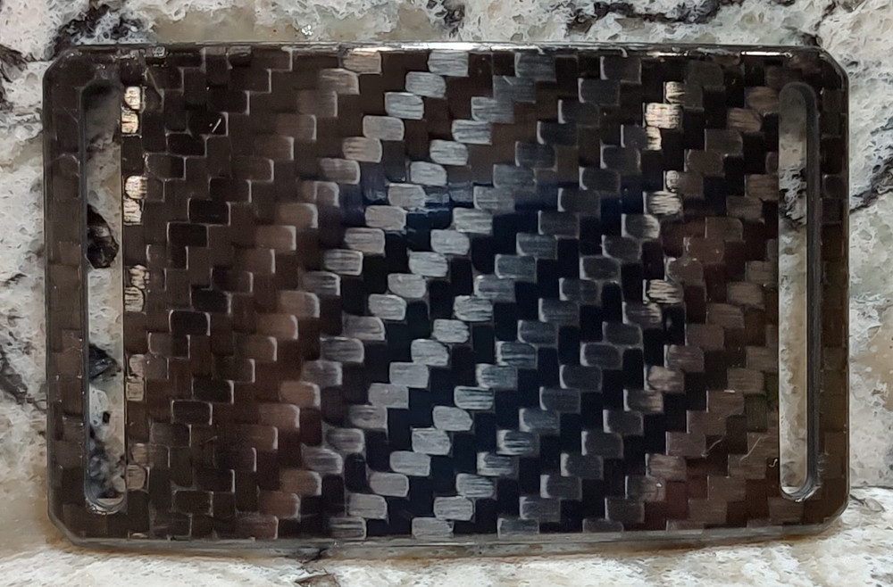 GRIP6 BELT BUCKLE – DARK MATTER CARBON FIBER – 1.5 INCH WIDE – WOMEN and MEN #11