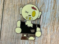 Zombie Boy Walking Dead Cartoon Style Enameled Cosplay New Belt Buckle