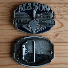 Mason work Profession belt buckle