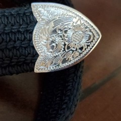 Montana Silversmiths B Western Belt Buckle w/belt