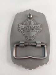 Pendleton Whisky Let &lsquo;er Buck 2023 Belt Buckle Montana Silver Smith Limited Ed.