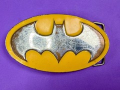 Used Batman Dc Comics Superhero S11 Belt Buckle To Restore / Re-Paint