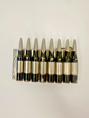 Gun Bullet&rsquo;s Shell Casing Chain Belt Buckle