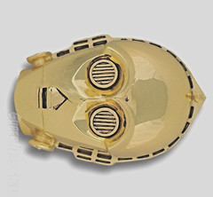 Star Wars Belt Buckle Movie Cosplay Halloween Costume Vintage Men Gold Metal