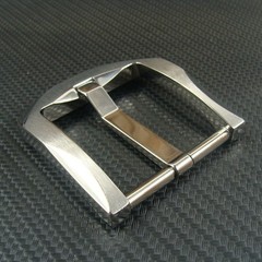 Titanium Pin Single Tongue Buckle Anti allergy Belt Buckle for 1.5&Prime; Belt Z235
