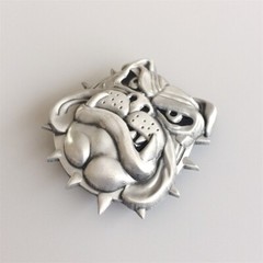 Vintage Style Enamel Animal Western Wildlife Belt Buckle Gurtelschnalle