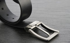 1PCS Silver Gray Quality Pin Buckle for Mens Belt #94155
