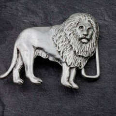 Lion Belt Buckle Solid – Powerful Statement Design for Striking Look