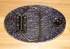 NRA Whittington Hawaii Hawaiian Safari Belt Buckle Collectible Rare Brass Item