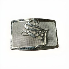 Belt Buckle Sean John Design 3.5 in x 2.25 in Fits 1.5 in Belt Heavy Duty Metal