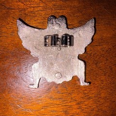 Native American Zuni Knifewing Dancer Bolo Tie Slide Pendant