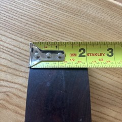 Lot Of 2 Vintage Unbranded Wood Belt Buckles RARE 🔥🔥🔥