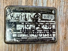 Hail to the Unknown Statement Novelty Vintage Rectangular Belt Buckle