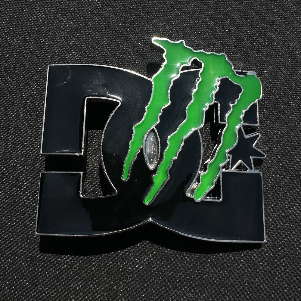 Rare DC x Monster Belt Buckle Limited Edition