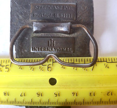 Vintage International Harvester 5288 The New #1 Tractor Belt Buckle Spec Cast