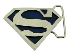 6 Superman Belt Buckles Lot DC Comics Original Vintage Cosplay Halloween Costume