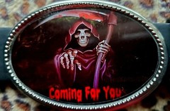 Grim Reaper – Scary HALOWEEN epoxy buckle