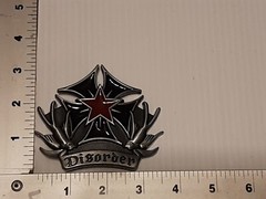 IRON CROSS DISORDER / STAR Metal Belt Buckle