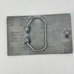 British Men&rsquo;s Belt Buckle Great American Products Flag Red White Blue