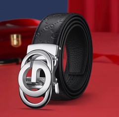 Automatic Buckle Belt Designer Men Jeans Strap Luxury Waistband Leather Belts