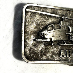 The Buckle Connection AH-1 Cobra Attack Hellicopter Belt Buckle