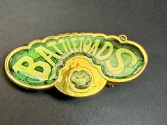 BATTLETOADS Loot Crate DX Gaming Exclusive Retro Game Nintendo Belt Buckle