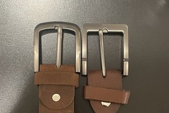 2 Pack Belt Buckle Only for 1 1/2” Slide Belt Strap Not Included Buckle Only