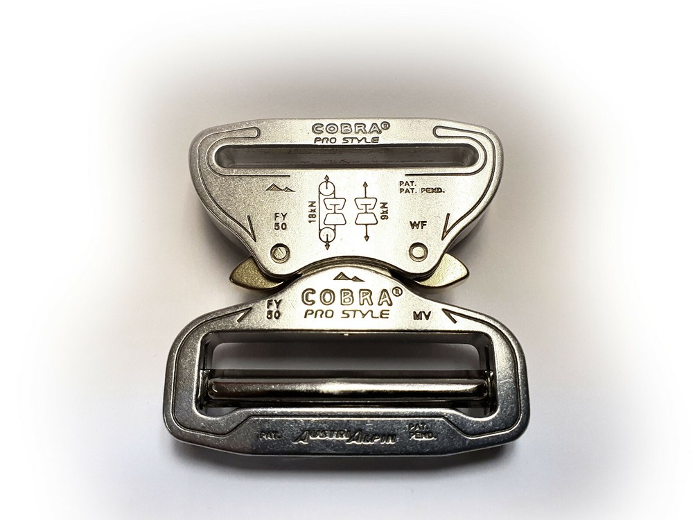 AustriAlpin 50mm / 2&Prime; Cobra Pro Style Buckle Chrome Polished – FY50AVF