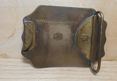 Vintage Tiffany Broadway New York « Southern Comfort » Belt Buckle