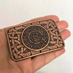 Muslim Amulet Talisman for Good Luck Symbol Buckle for Belt Arabic Belt Close