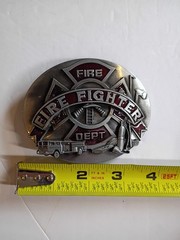 Firemen Belt Buckle Firefighter Men&rsquo;s Women&rsquo;s