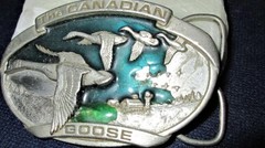THE CANADIAN GOOSE BELT BUCKLE