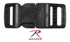 5/8 » Black Plastic Side Release Buckle Or 1/2&Prime; Or 3/8&Prime; -In Packs Of 6 Buckles