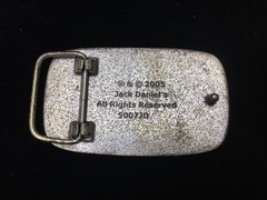 BELT BUCKLE, 2005 JACK DANIELS NO 7, S007JD