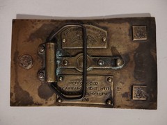 Budweiser King of Beers Anheuser Busch Metal Belt Buckle – Vintage A-16B