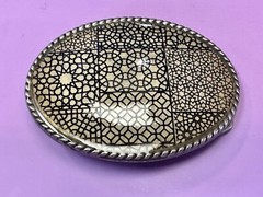 Trippy Multi Pattern Design What I Call Retro Wallpaper Belt Buckle By Ivan