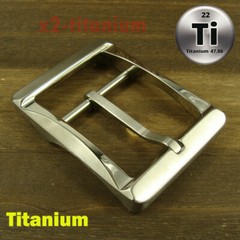 Titanium anti-allergy Tongue Pin Hippie Belt Buckles for 38mm width belt XZ467