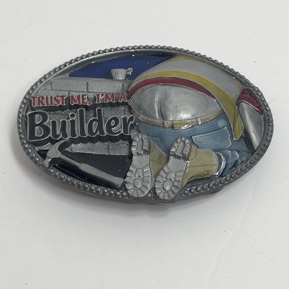 Dragon Designs 2012 Trust Me I’m A Builder Belt Buckle