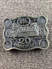 1984 Holiday Rambler RV Belt Buckle #356/500 Travel Trailer Camper