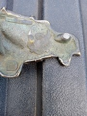 Towtruck Belt Buckle 1980 235, the great American Belt Buckle Company Vintage
