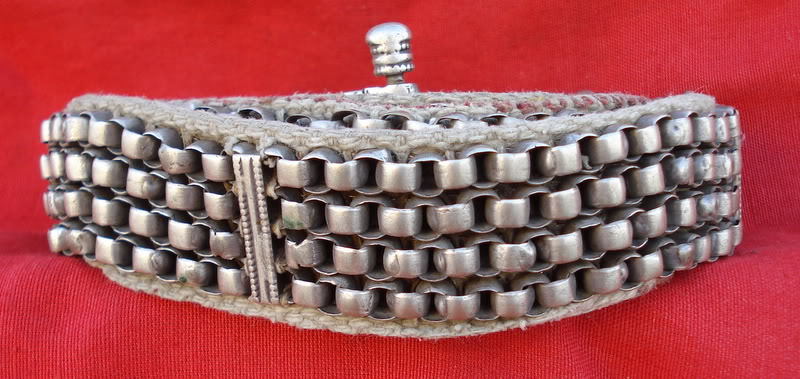 vintage antique ethnic old silver belt belly chain hip chain body chain jewelry