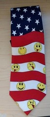 Emoticon US FLAG NECK TIE Polyester -Everyday