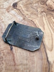 VINTAGE 1973 WELLS FARGO STAGECOACH BELT BUCKLE LICENSED BRASS